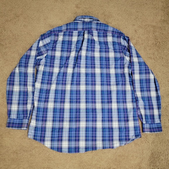 Polo Ralph Lauren Performance Shirt Mens XXL Multicolor Plaid LS Stretch - Picture 3 of 5